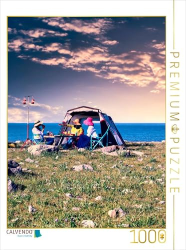CALVENDO Puzzle Camping | 1000 Teile Lege-Größe 48 x 64 cm Foto-Puzzle für glückliche Stunden