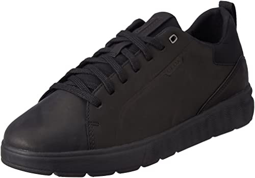 Geox Herren U Spherica Ec4 B Sneakers, Schwarz, 44 EU