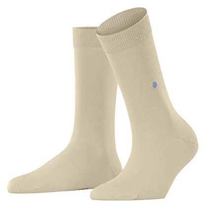 Burlington Damen Socken Lady W So Baumwolle einfarbig 1 Paar, Beige Cream 4011, 36-41