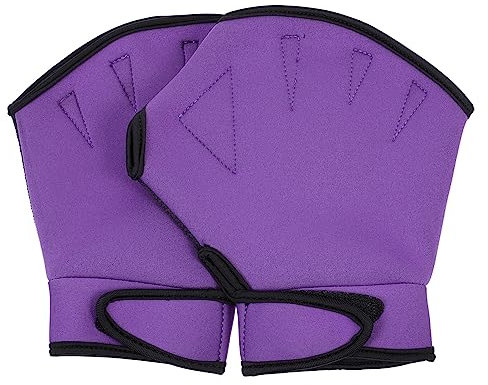 BESPORTBLE 1pair Swim Training Gloves Wear-resistant Aquatic Mitts for Swimming Durable Nylon Material for Water Activities and Swim Classes Reliable Finger Protection for Swimmers