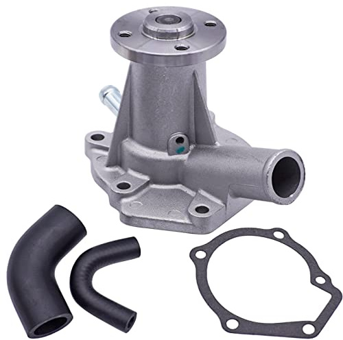 Water Pump with Radiator Hoses 15852-73030 15531-73350 15531-72870 Replacement for Kubota B20 B1550 B1750 B2150 B5200 B6200 B7200 B8200 B9200