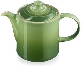 Le Creuset Hohe Kanne aus Steinzeug 1,3 Liter, Steinzeug, Bamboo, 80703134080003