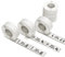 Phomemo D30 6 Rollen Etiket 12mm × 40mm,D30 multifunktionales Etikett Thermoklebeetikett,kompatibel mit dem PhomemoD30 Etikettendrucker,geeignet für Zuhause,Büro,Schule.160/ Rolle,6 Rollen