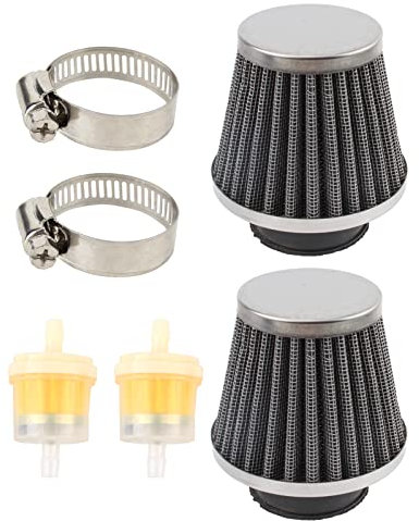 Carbhub 2 Pcs Air Filter for PZ19 PZ20 Carburetor for 50cc 70cc 90cc 100cc 110cc 125cc Motorcycle, ATV, Quad, Dirt Bike, Pit Bike, Scooter, Go Kart, Moped, Chopper, Racing Bike, Mini Bike
