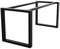 MetaloPro Gambe Tavolo, Robusto Gambe per Tavolo in Acciaio, Gambe del Tavolo in Metallo Moderne con Viti e Pavimento Protezioni per Industriale Scrivania, Casa Pranzo Tavoli, 160 x 70 x 72cm – Nero
