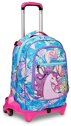 SJ GANG STYLE JAM GANG Mädchen Trolley Jack-3wd+ Sj Gang WAGENHEBER 3WD, Ibis Rose, Einheitsgröße