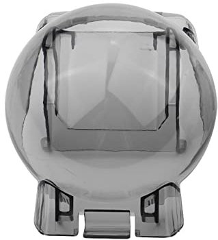 SOLKIN [Drohnenteile] Schutz-Objektivabdeckung, schmutzabweisender Objektivdeckel für DJI Mavic 2 Zoom Pro Gimbal Kameraschutz Guard Mount Halter Zubehör [Einfach zu installieren] (Farbe: 2 Pro Grau)