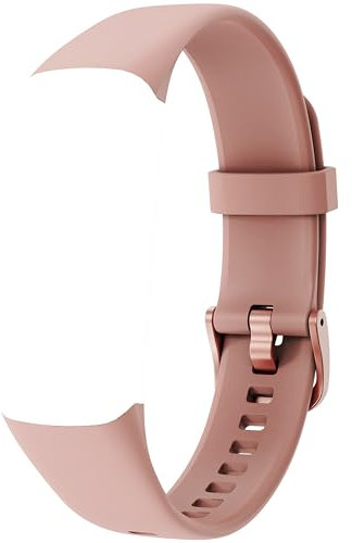 Silikon Ersatzarmband für Fitness Tracker Fitnessuhr Uhrenarmband Schwarz Grau Rosa Lila