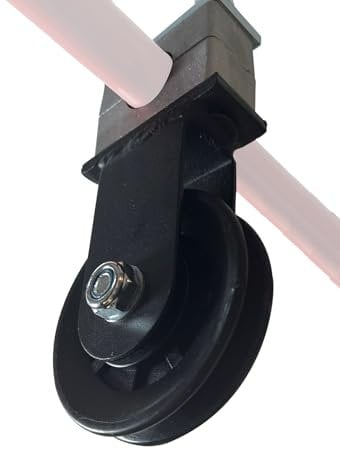 Verbessertes Kabelrollensystem, Lat-Pull-Down-Maschine für Heim-Fitness-Geräte, Gewichtszugsystem für Kabelmaschine, Lat-Riemenscheibensystem für Krafttraining, Power Cages, Power Racks (Durchmesser