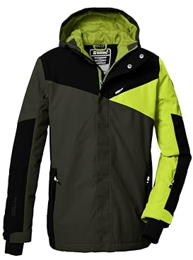Killtec Jungen Ksw 387 Bys Ski Jckt Skijacke/Funktionsjacke mit Kapuze und Schneefang (1er Pack)