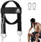 Flintronic Nackentrainer, Gewichtheben Kette Geschirr, Neck Harness für Kraftsport Nackenstrecker für Gewichtheben, Krafttraining