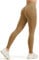 JOYSPELS Sport Leggings Damen Scrunch Butt, Sporthose Damen Lang Blickdicht Po Push Up Gym Seamless Leggins Tights Mocha M
