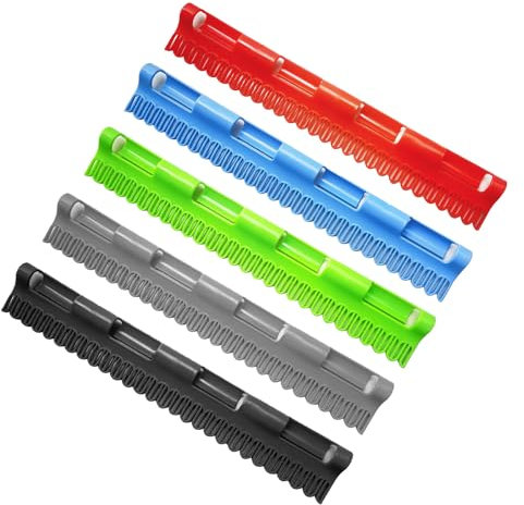 LZYDKH 5 Stück Sockentrockner, Kleinteilehalter Winddicht Sockenhalter Wäscheständer Trockengestell Socken Sockenaufhänger für Kleine Kleidung(Schwarz, Grau, Rot, Grün, Blau)