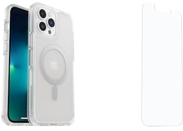 OtterBox Symmetry Plus Clear Apple iPhone 13 Pro Max/iPhone 12 Pro Max - clear with Premium Tempered Glass Protector