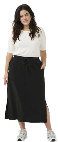 KAFFE CURVE Damen Rock KCnana Elastische Taille