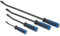 Autojack Pry Bar Set Heavy Duty, Thicker Hammer Strike Cap, Angled Tip, Mechanic Hand Tools for Automotive, Demolition, Nail Puller, Crow Bar Type Blue