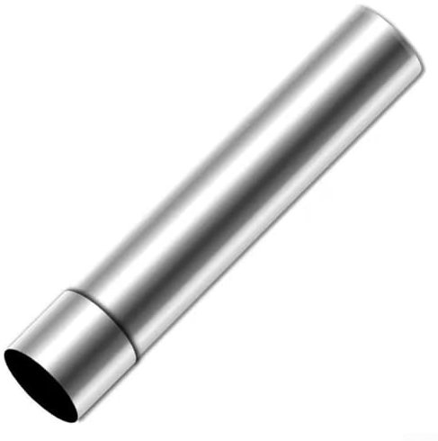 Ofenrohr aus Edelstahl, Kaminauskleidung, Rauchrohr, Ofenrohr-Installationen für vielfältige Heizung (9 mm, 50 cm)
