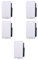5x Invertitore 16A, Moduli Bianchi, Compatibile Con Vimar Plana, frutti, interruttori, pulsanti, deviatori, dimmer, sensori, PIR, buzzer, Per Placche originali e compatibili