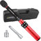 ATsafepro Clé Dynamométrique 3/8'', 3–25 Nm Clé Dynamométrique Vélo avec Prolongateur 10 cm et Adaptateur 1/4'' pour Vélo, Moto, Double-Direction 72 Dents