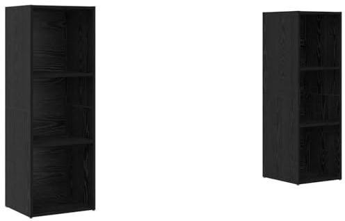 vidaXL Modular Shelves - Cube Organiser, Room Divider, Rectangular Shelves for Living Room, Bedroom, Office and Indoor Use