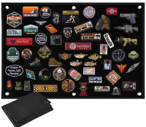GSCRE Tablero Klett para Parches 70×110 cm, Parches Militares