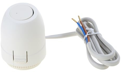 Kadagg Actuador térmico eléctrico Normalmente Cerrado de 220 V Válvulas de radiador de calefacción por Suelo Radiante Válvulas de radiador termostático Separador de Agua