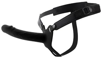 Hidden Desire Inferno Hollow Penis Strapon 18 cm – Realistische Penisverlängerung mit verstellbarem Harness, weiches Silikon, ergonomisches Strap-On für Paare, Erwachsene Intimität & Kontrolle