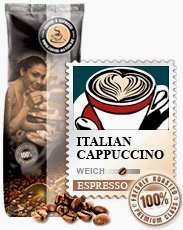 Coffee-Nation Espresso Italian Cappuccino 1000g Bohnen | Spitzenqualität | Kaffeeliebhaber