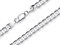 Silberketten-Store Panzerkette Silber 925 Herren 6mm I Silberkette Herren Hochglanz 1,6mm Stärke I Halskette Herren mit Karabiner Verschluss