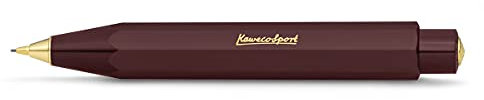 Kaweco CLASSIC SPORT Mechanical Pencil Bordeaux 0.7 mm HB I Refillable Lead Pencil 10.5 cm in Classic Design