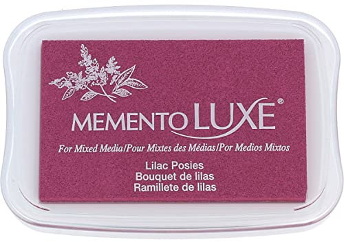 Tsukineko Memento Luxe Stempelkissen, Verschiedene Medien, Flieder