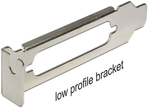 DeLock Slotblech Low Profile mit SUB-D 25 Öffnung, [89230]