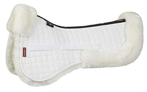 LeMieux Lambskin Half Pad Large White