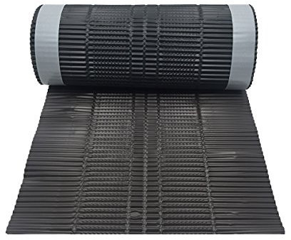 EINSIDE Sottocolmo ventilato, Rotolo di 5 metri in alluminio per l'areazione dei colmi dei tetti, Testa di Moro