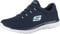 Skechers Damen Summits Sneaker , Marineblau/Hellblau , 36.5 EU