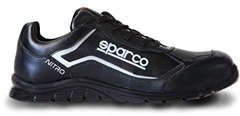Sparco Unisex Nitro Industrial Shoe, Nero, 36 EU