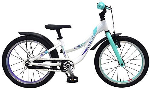 Volare Unisex-Youth 21876 Kinderfahrrad, Weiß, Grün, Kleinkind