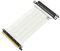 LINKUP - Ultra PCIe 4.0 X16 Riser Cable [RTX4090 RX6950XT x570 B550 Z690 Tested] Shielded Extreme High-Speed Vertical Mount Gaming PCI Express Gen4 |Straight Socket {15cm} Gen 3.0 TT Compatible |White