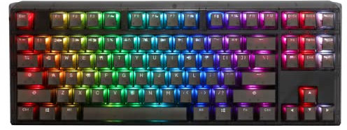 Ducky One 3 Aura Black TKL Gaming Tastatur, RGB LED - MX-Silent-Red (US)