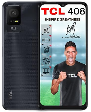 TCL Mobile 408 4G 6GB 64GB DS Gravity Grey