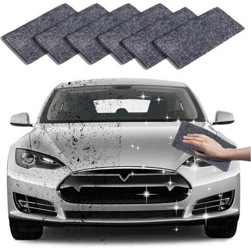 6 Stück Nanomagic Tuch,Nano Sparkle Tuch Auto Kratzer,Nano Sparkle Tuch Für Auto Kratzer,Mehrzweck Car Scratch Remover Für Reparatur Von Leichten Kratzfarben,Lackpflege,Autoreinigung