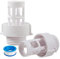 AQDD Connecteur de vidange de piscine 10184 Adaptateur de vidange de piscine à tuyau adapté aux piscines rondes Intex, blanc (lot de 2)