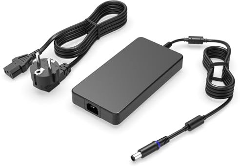 DEXPT 240W 180W Ladekabel Netzteil Ladegerät Kompatibel mit Dell-Alienware M15 M15X M18 M17 13 15 17 Area-51M R1 R2 R3 R4 R5 Ryzen Edition AMD Laptop AC Charger Adapter