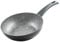 Zanetti - Durapietra Induction Wok-Pfanne 20 cm, Wok-Pfanne, antihaftbeschichtet, auch für Induktion, Durchmesser 20 cm, Farbe Grau