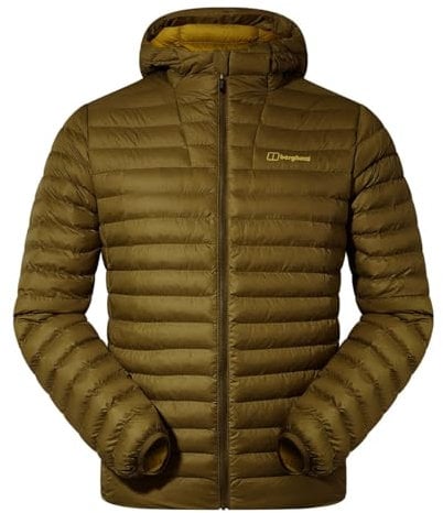 Berghaus Men's Vaskye Synthetic Insulated Jacket | Extra Warm | Durable Coat | Lightweight Design | Puffer Jacket, Oak Moss, L