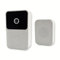 Sonnette portier SomLife app tuya Smart Life Autonome sans Fils Alerte Direct Smartphone, Vision nocture Carillon fourni