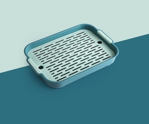 aicols Toilette pour Lapin et Petit Animal - Pot D'entraînement, Bac Litière de Petite Taille (Vert Herbe)