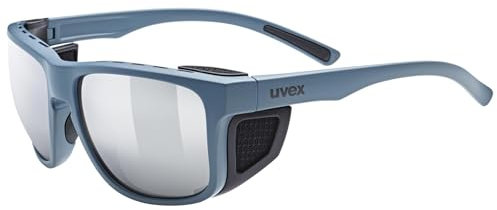 uvex sportstyle 312 - Outdoorbrille für Damen und Herren - 100% UVA-, B, C Schutz - beschlagfreies Sichtfeld - stone blue matt - one size