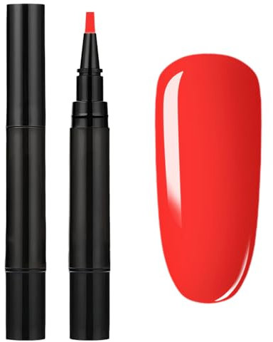 Nagellackstift, Gestufter Nagellackstift,3 In 1 Bleistift Nagellack für Frauen und Mädchen Keine Notwendigkeit für externe Beschichtung (RKA604, 5ML)