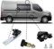 Rouleaux Porte Latérale Droite Rechange pour Renault Master/Nissan Interstar 1997-2010, Jeu de Roues Porte Latérale compatible avec Opel Movano 1997-2010 – Guide de Rouleau de Porte Coulissante